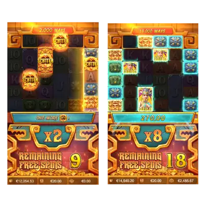 รับโบนัสและฟรีสปิน